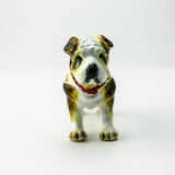 Front view of cute French Bulldog plush toy with detailed face