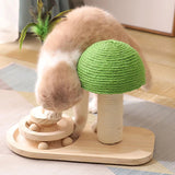 Pet Tree Scratcher with rolling wood balls