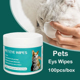 Wet Tissues Cat Wiping Eyes Tear Remover