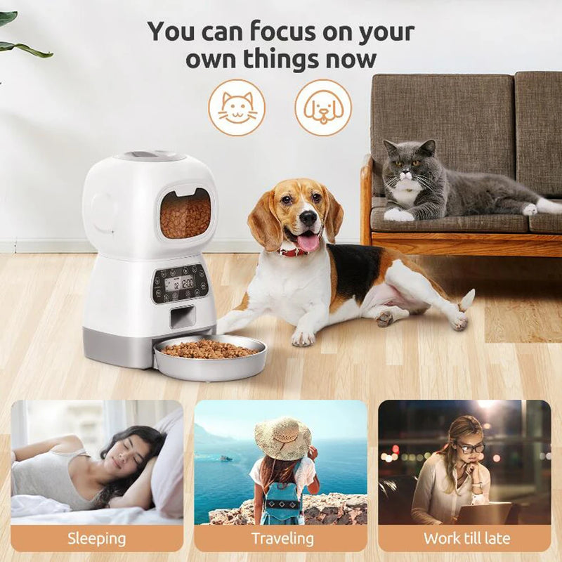 3.5 liter (15 cup) Smart Pet Feeder