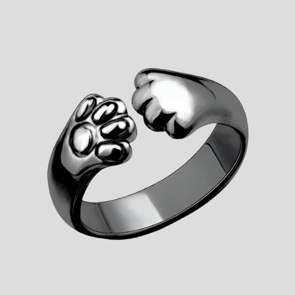 Bear Paw Open Ring