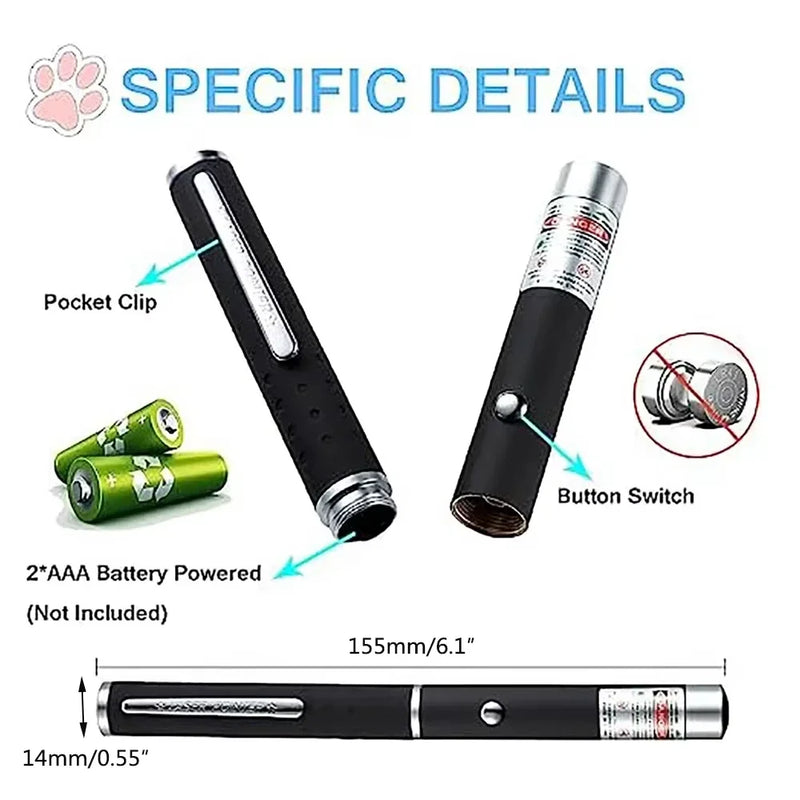 2-in-1 Laser Pointer Toy