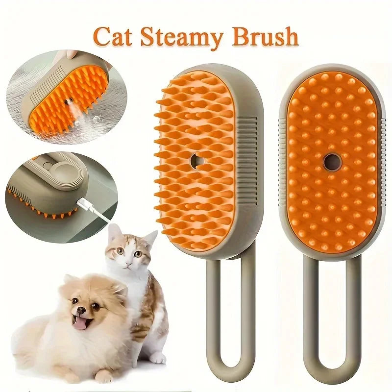 3-in-1 Cat Grooming Brush