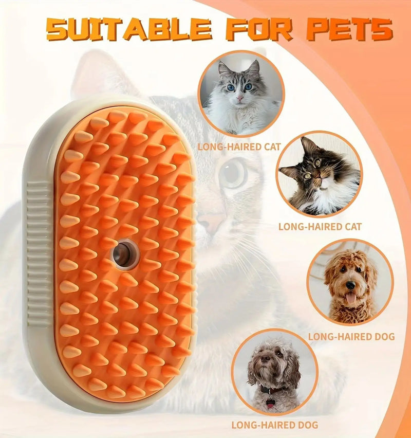 3-in-1 Cat Grooming Brush