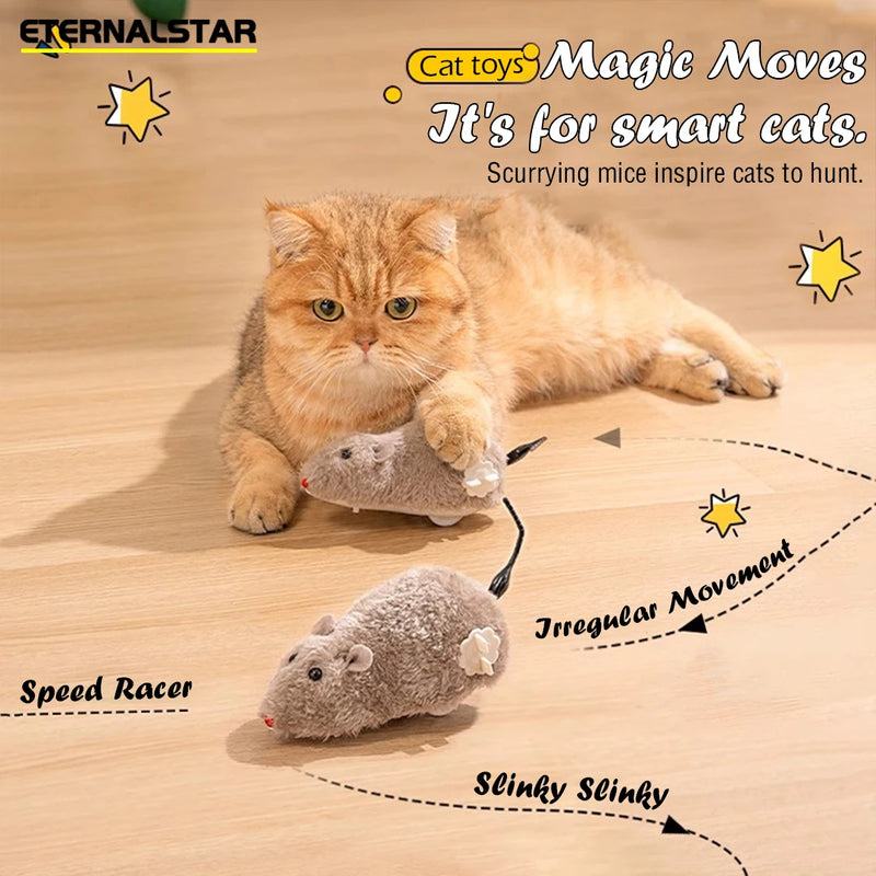 Clockwork Mouse Cat Toy