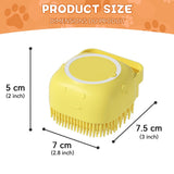 Silicone Pet Bath Brush