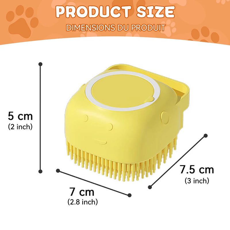 Silicone Pet Bath Brush