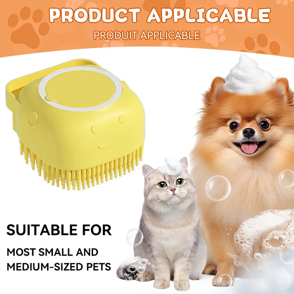 Silicone Pet Bath Brush