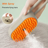 3 in 1 Pet Electric Cat Cleaning Massage Steam Spray Brush