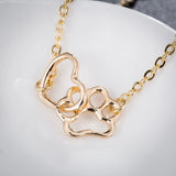 Adjustable Paw Charm Bracelet - Zinc Alloy Pet Lover Gift, Lobster Clasp