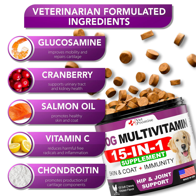 Dog Multivitamin Chewable with Glucosamine