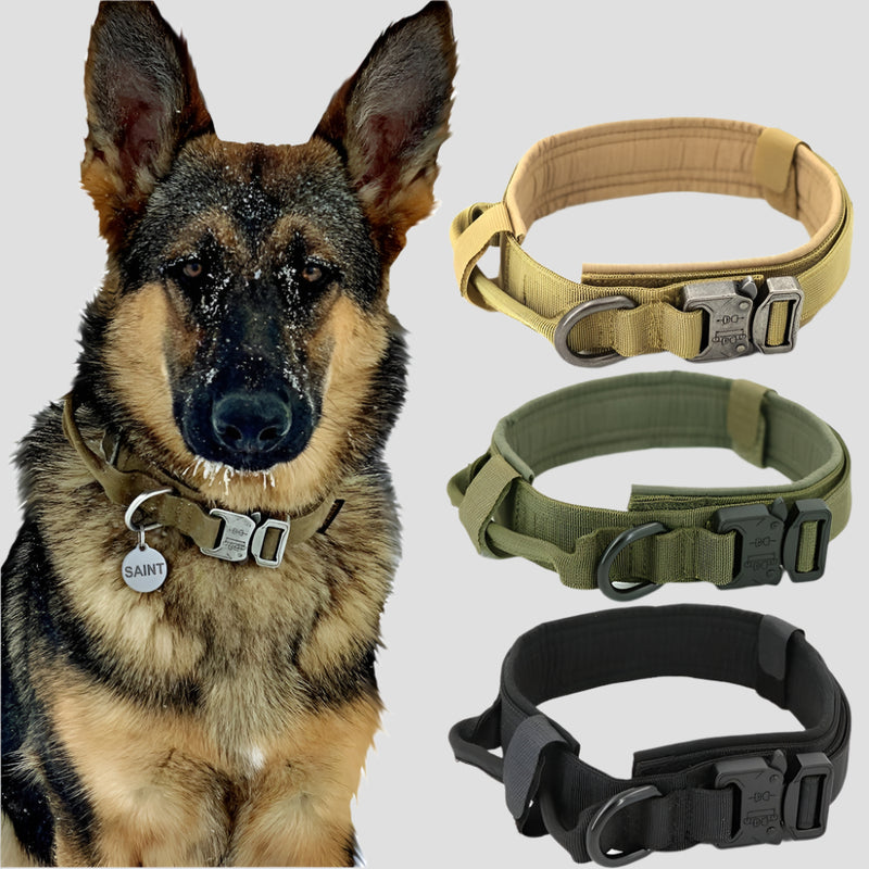 Durable Military Look Tactical Dog Collar