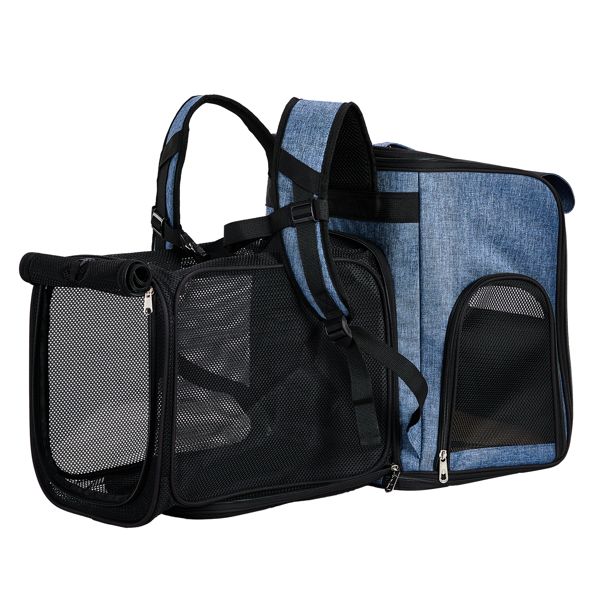 Pet carrier backpack