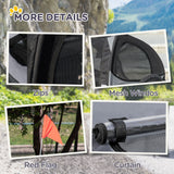 dog bicycle trailer with reflectors